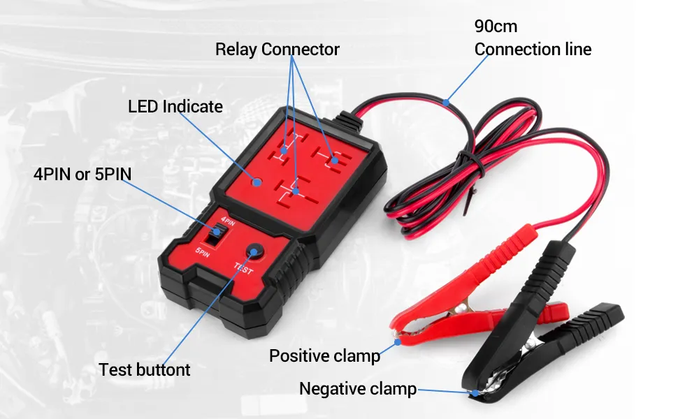Recavi Maputo Probador de Relay 12V – Recavi Online