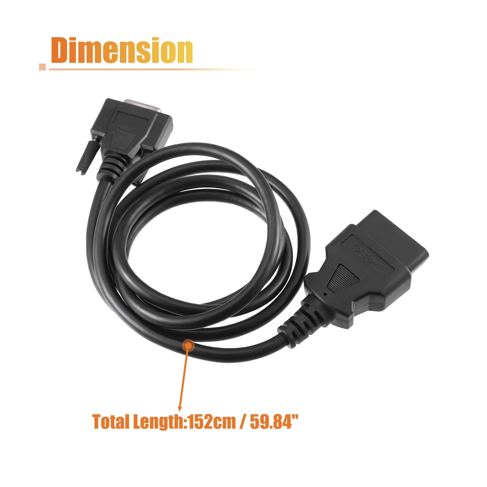 Cable OBD2 para escaner Launch - Imagen 2